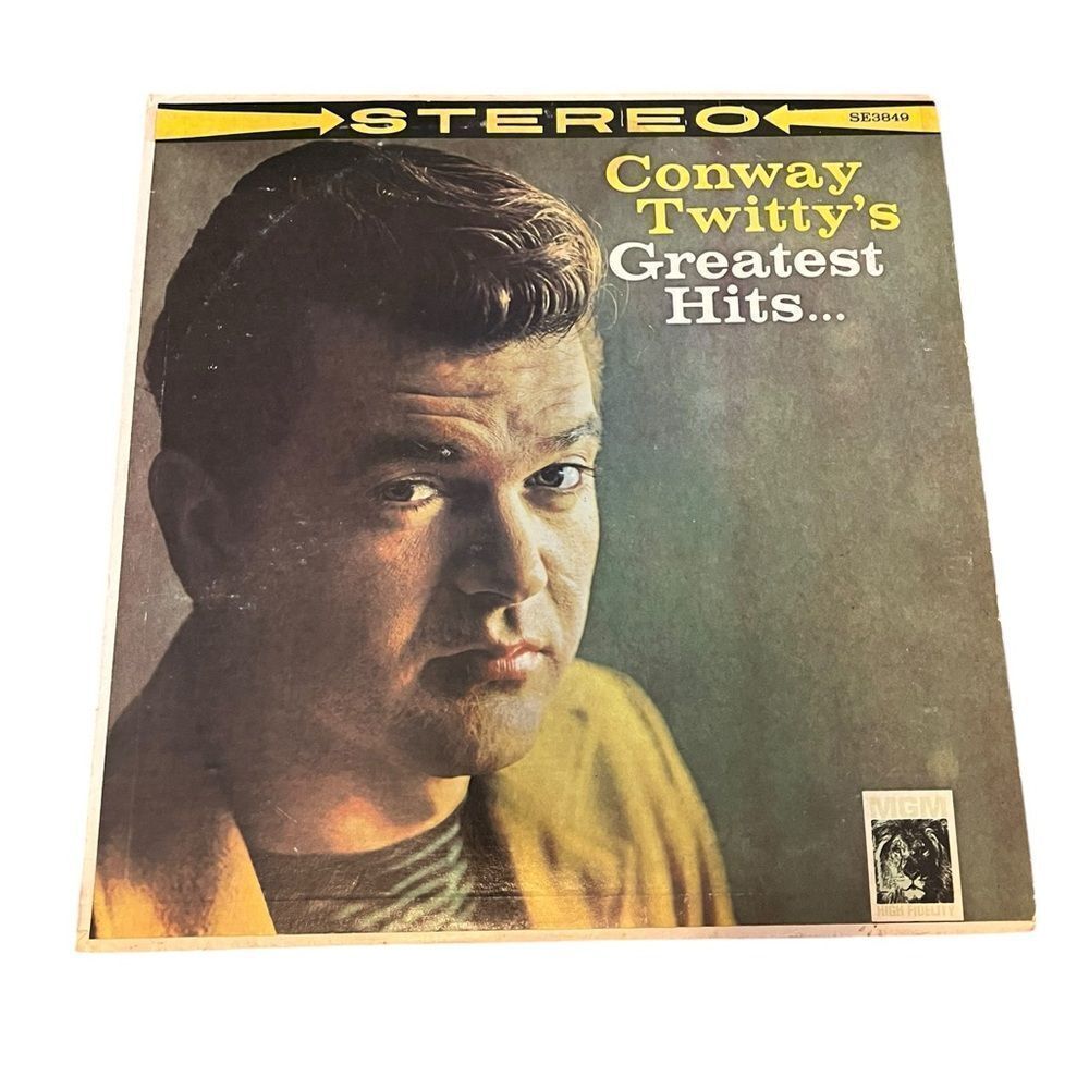 RARE CONWAY TWITTY’S GREATEST HITS LP VINYL RECORD COUNTRY ROCK MGM - Picture 2 of 7